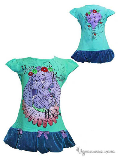 Туника Stephanie, цвет зеленая