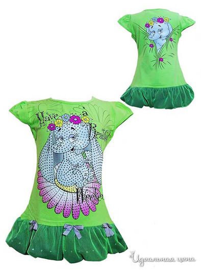 Туника Stephanie, цвет салатовая