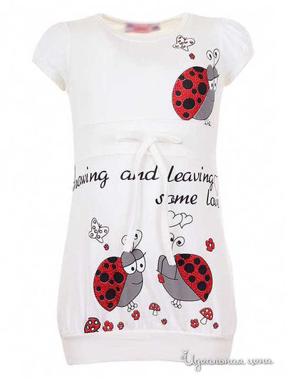 Туника Eftelya, цвет молочная