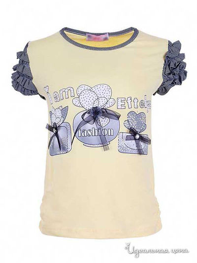 Футболка Eftelya, цвет желтая