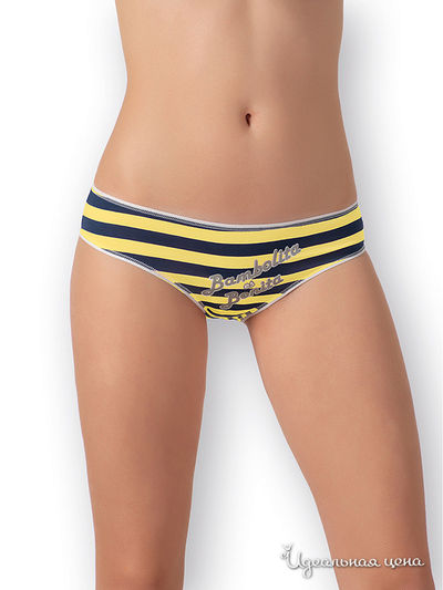 трусы.жен.  3 шт. Acquadicocco, цвет фиолетовые, фуксия, синие