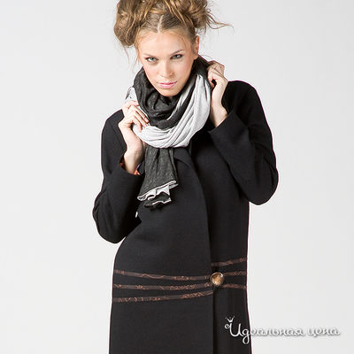 Палантин Artwizard, цвет цвет темно-серый / светло-серый