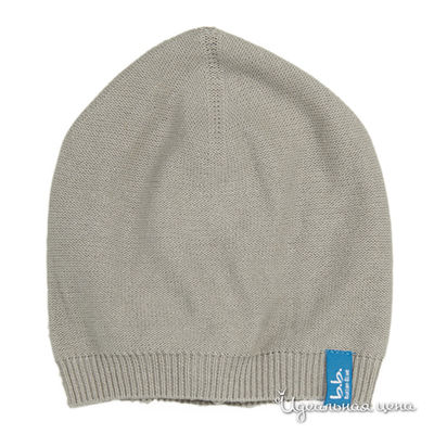 Шапка Button Blue, цвет серый
