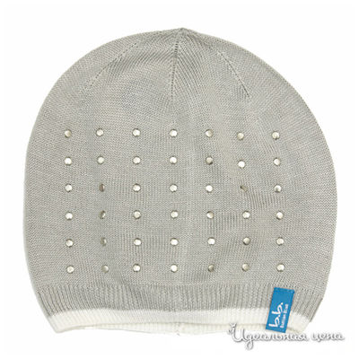 Шапка Button Blue, цвет серый