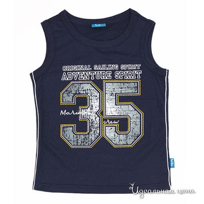 Майка Button Blue, цвет синий