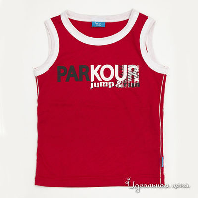 Майка Button Blue, цвет красный