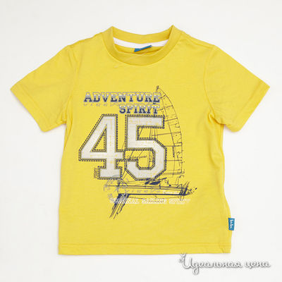 Футболка Button Blue, цвет желтая