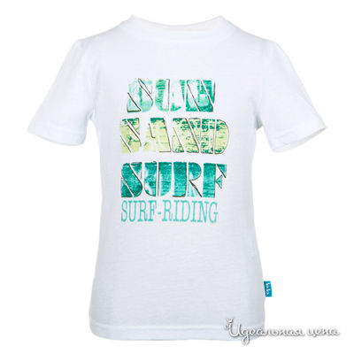 Футболка Button Blue, цвет белая