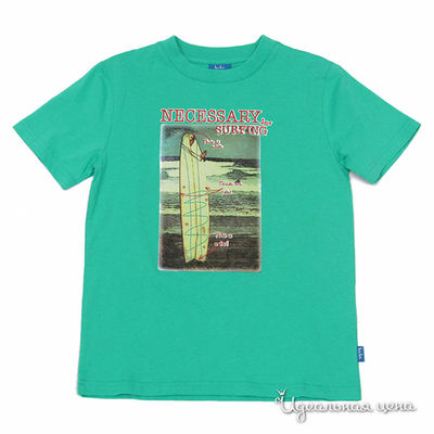 Футболка Button Blue, цвет зеленая