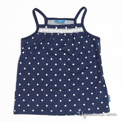 Топ Button Blue, цвет синий