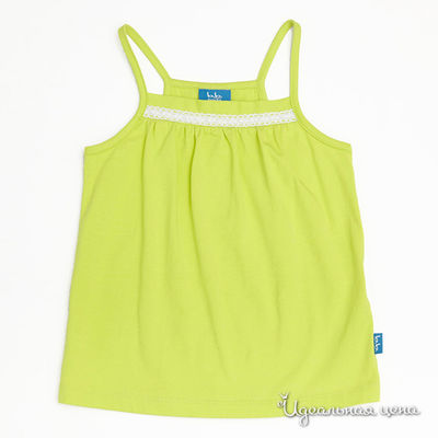 Топ Button Blue, цвет салатовый