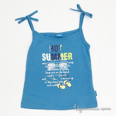 Майка Button Blue, цвет голубой