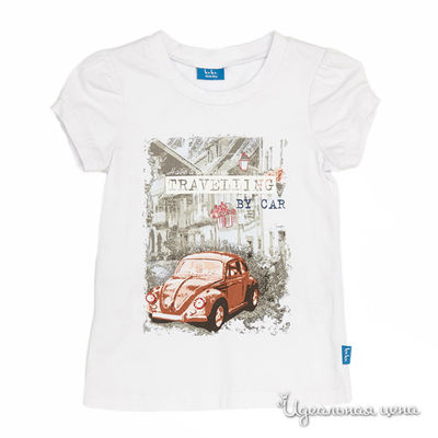 Футболка Button Blue, цвет белая