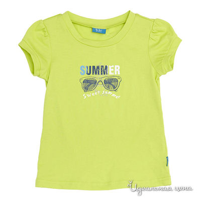 Футболка Button Blue, цвет салатовая