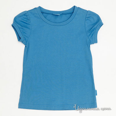 Футболка Button Blue, цвет голубая