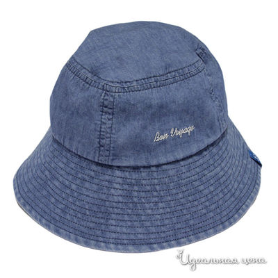 Панама Button Blue, цвет синий