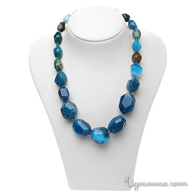 Бусы Migura, цвет цвет синий