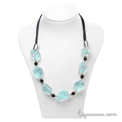 Колье Migura, цвет цвет голубой,черный,зеленый,белый