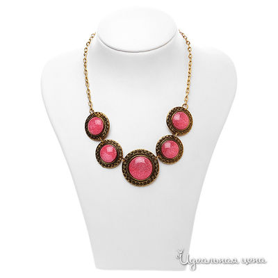 Колье Migura, цвет цвет золотой,розовый