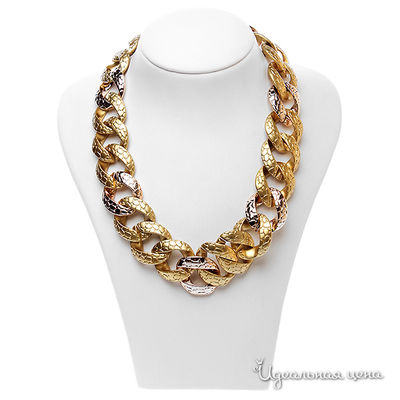 Бусы Migura, цвет цвет золотой,коричневый