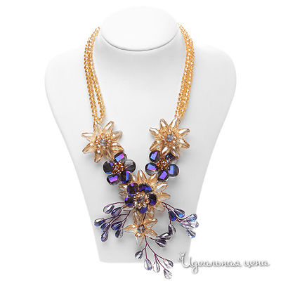 Колье Migura, цвет цвет коричневый