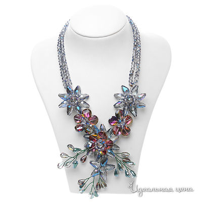 Колье Migura, цвет сиреневый, зеленый