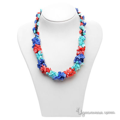 Колье Migura, цвет цвет синий,зеленый,красный,черный