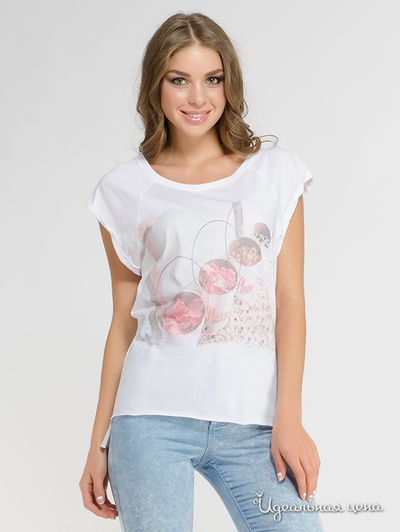 Футболка Please, цвет белая