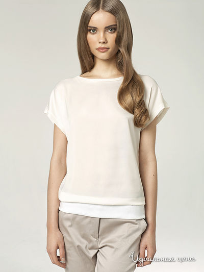 Блуза Nife, цвет экрю