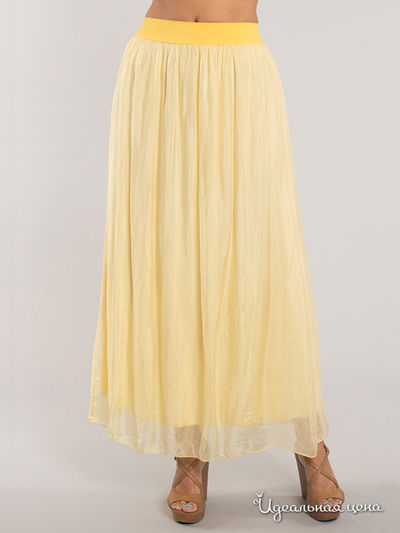 юбка F5, цвет желтая