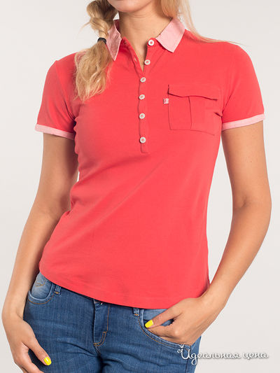Поло F5, цвет красный