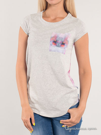 футболка F5, цвет серая