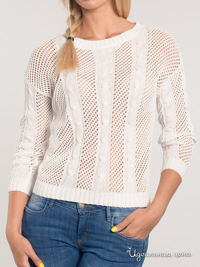 Джемпер F5, цвет белый