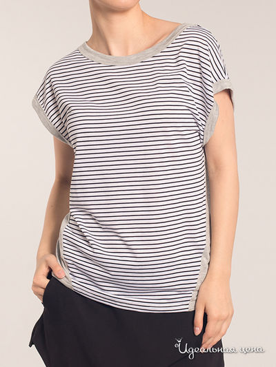 футболка F5, цвет белая, черная