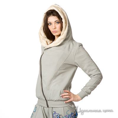 Толстовка Curly House, цвет цвет светло-серый