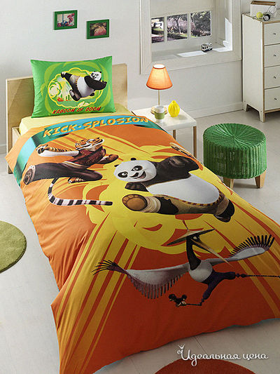 Комплект постельного белья 1,5-спальный детский TAC, цвет мультиколор