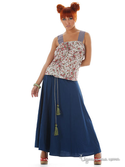 Платье Artwizard, цвет серое, синее