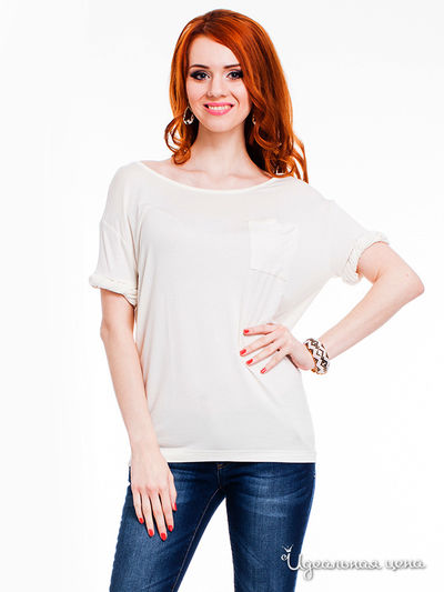 Футболка Mondigo, цвет молочная