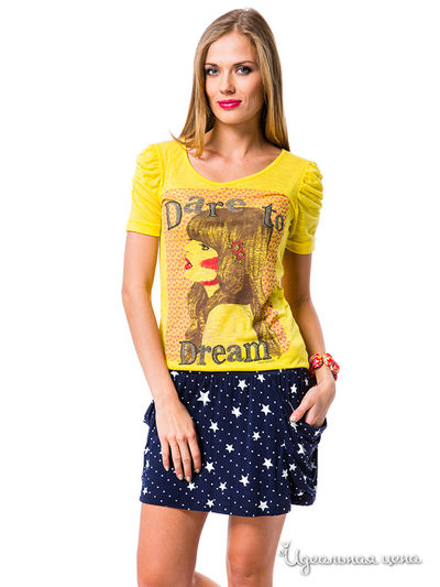 Футболка Mondigo, цвет желтая