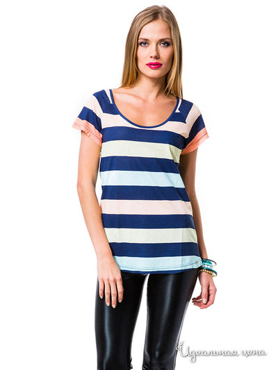 Футболка Mondigo, цвет голубая