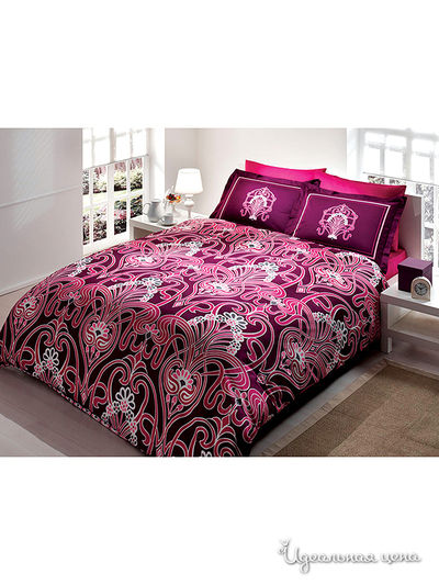 Комплект постельного белья двуспальный TAC, цвет мультиколор