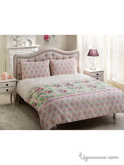 Комплект постельного белья двуспальный TAC, цвет мультиколор