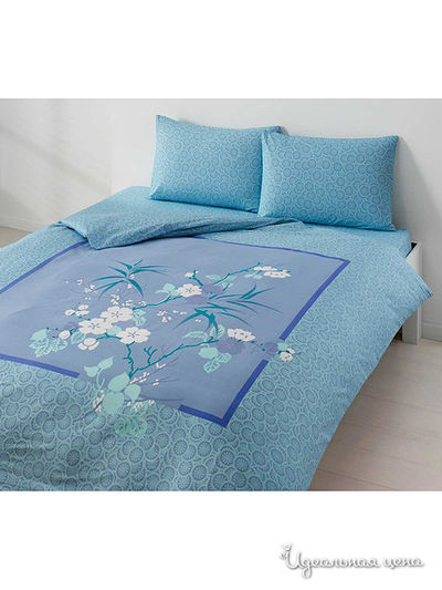 Комплект постельного белья 1,5-спальный TAC, цвет голубой
