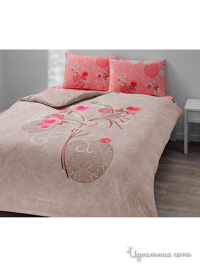 Комплект постельного белья 1,5-спальный TAC, цвет бежевый