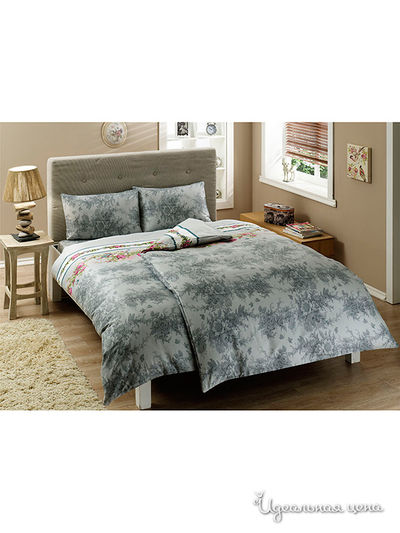 Комплект постельного белья семейный TAC, цвет серый