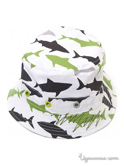 Панама PlayToday, цвет белый, хаки, серый