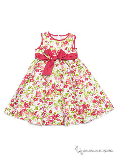 Сарафан PlayToday, цвет белый, салатовый, розовый, малиновый