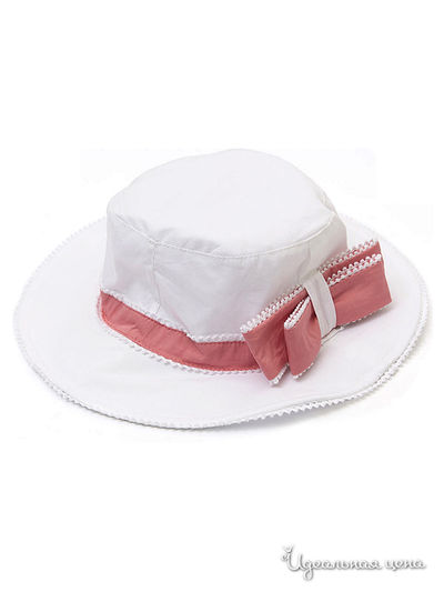 Шляпа PlayToday, цвет белый, коралловый