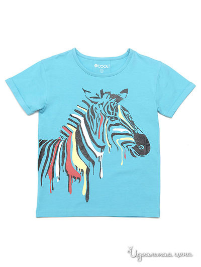 Футболка S’COOL!, цвет голубой