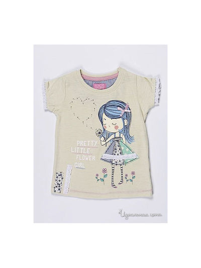 Футболка Minoti, цвет молочная